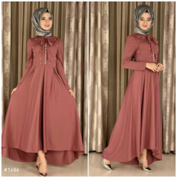 AUDY GAMIS - BAJU GAMIS WANITA TERBARU 2020 GAMIS REMAJA KEKINIAN BAJU GAMIS PESTA DREES MUSLIM