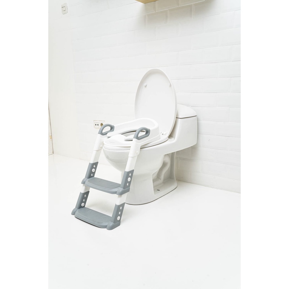 SUGARBABY Potty Ladder Chair Seat Toilet Training Anak | DUDUKAN TOILET BAYI Sugarbaby Potty Training Seat&amp;ladder / Potty Seat/Toilet Training Anak tangga potty seat pispot TOILET TRAINING DUDUKAN TOILET BAYI POTTY TRAINING POTTY TOILET TRAINING POTTY SEA