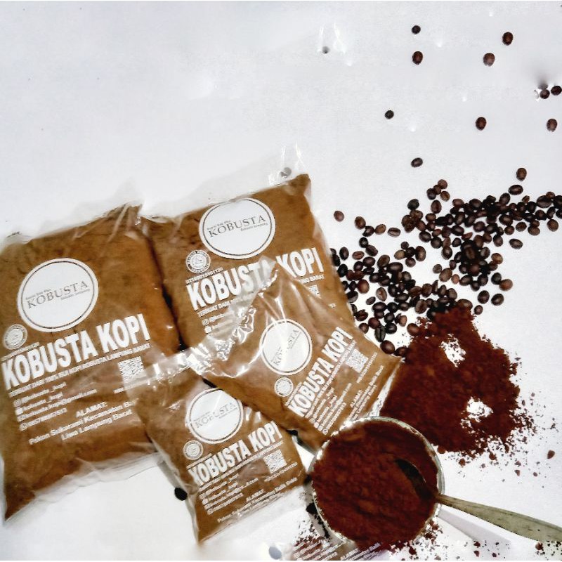 

Kopi bubuk Robusta Liwa Lampung Barat (Kobusta Kopi ekonomis 250 gram)