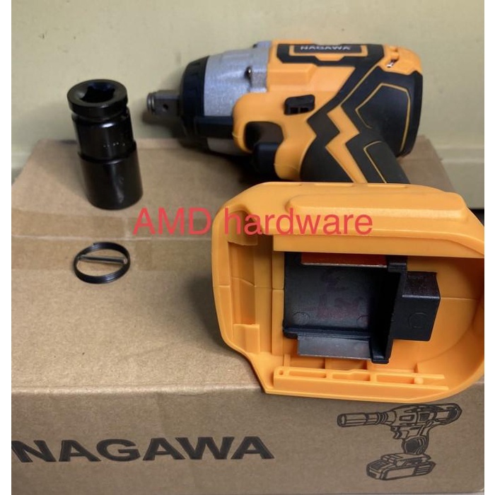 NCI-350U BOR IMPACT WRENCH CORDLESS BRUSHLESS NAGAWA HANYA UNIT MESIN