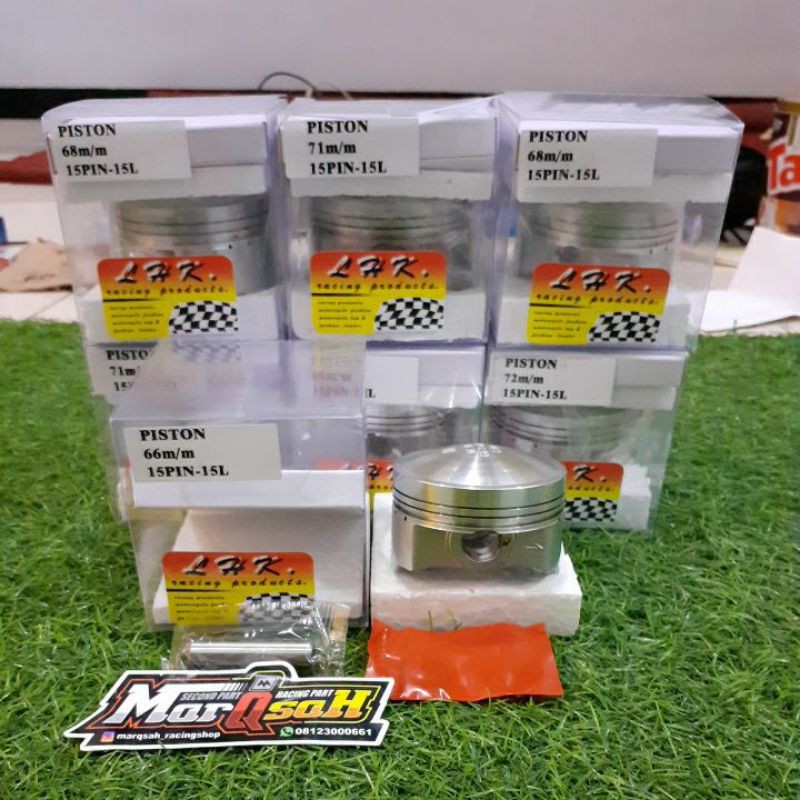 Piston LHK pin 15 58 59 60 61 62  63 64 65 66 67 68 69 70 71 72 73 74 75 76 77 78 79 80 81 82 83 84 set ring piston marqsah-1