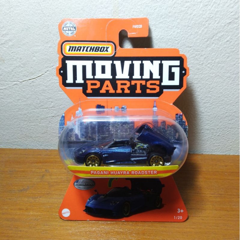 Matchbox Moving Parts Pagani Huayra Roadster
