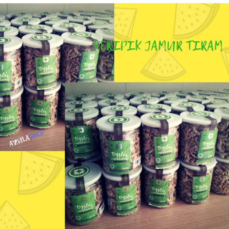 KERIPIK / KRIPIK JAMUR TIRAM JEJAMURAN