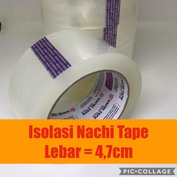 

「LEBIH BESAR & LEBIH BAIK」 Isolasi Nachi Tape (Lebar: 4,7cm)