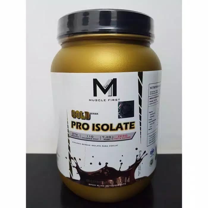 M1 muscle first Whey protein Gold pro isolate 5lbs 5 lb LBS BPOM