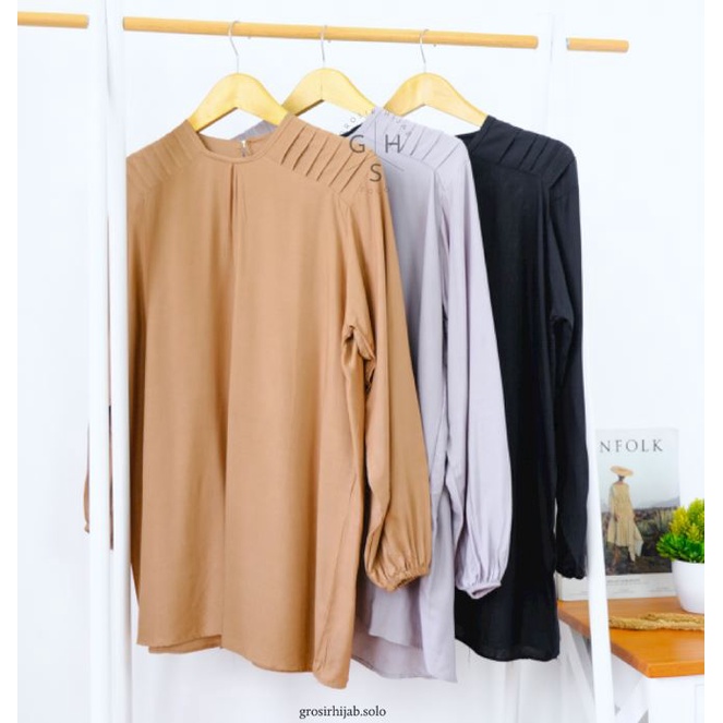 (AMD) BLOUSE SAIMA OVERSIZE ATASAN WANITA RAYON