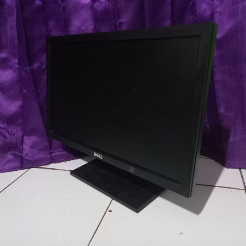 LED LCD Monitor PC Komputer Dekstop CCTV 20 inch Merek Campur Normal no minus Garansi Free Kabel Power