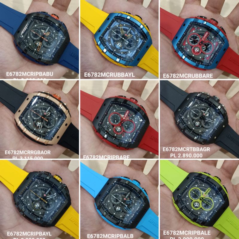 Jam Cowok EXPEDITION E 6782 M Rubber // E6782 // Exp 6782