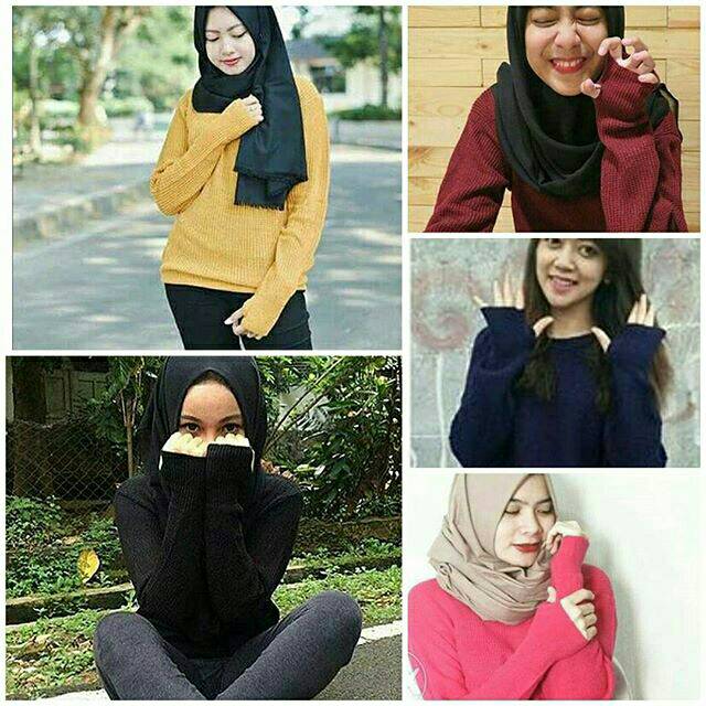 Roundhand Sweater Rajut  Baju  Rajut  Wanita round hand 