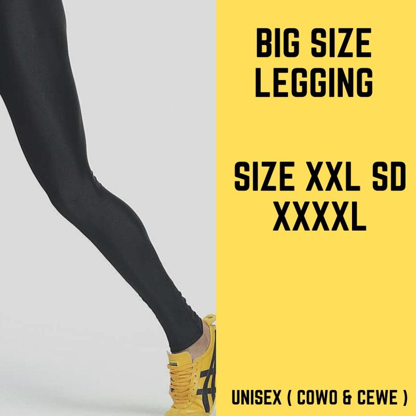 ➺ Bodies Baselayer Legging Olahraga Big Size ♘