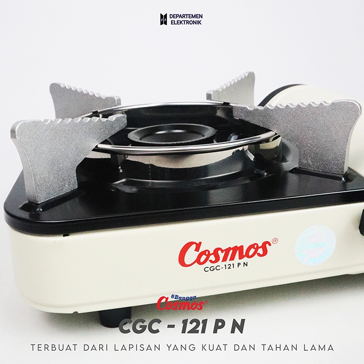 Cosmos CGC 121 P N – Kompor Gas Portable NEW MURAH BANGET / GARANSI RESMI