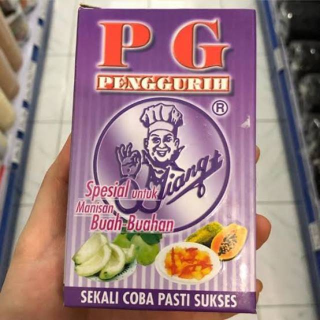 PG PENGGURIH UNTUK MANISAN BUAH PEMANIS