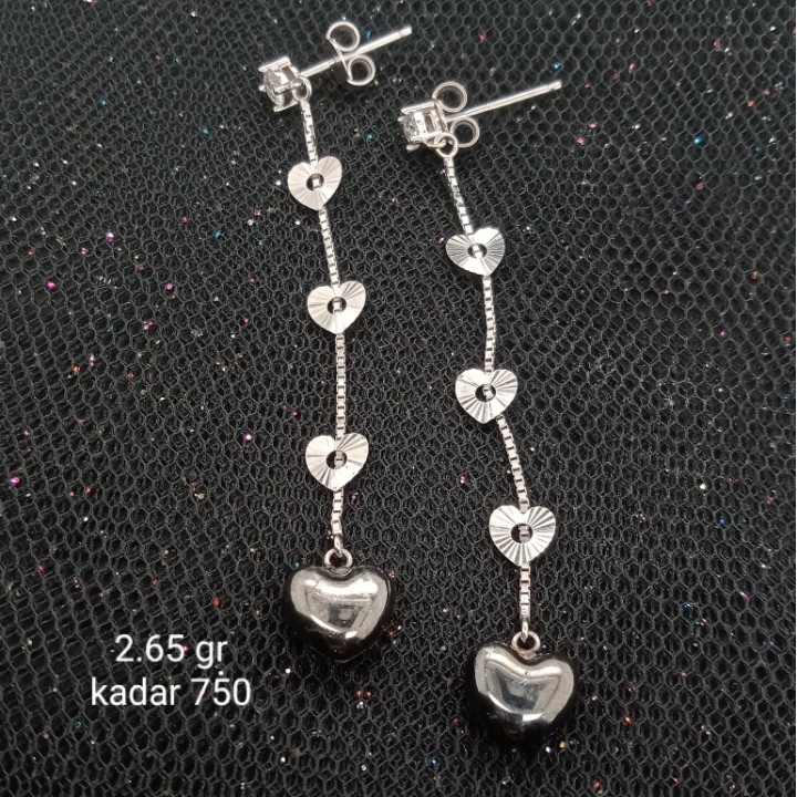 Anting Emas 17K - 2.65 gr Kadar 750 - 1032