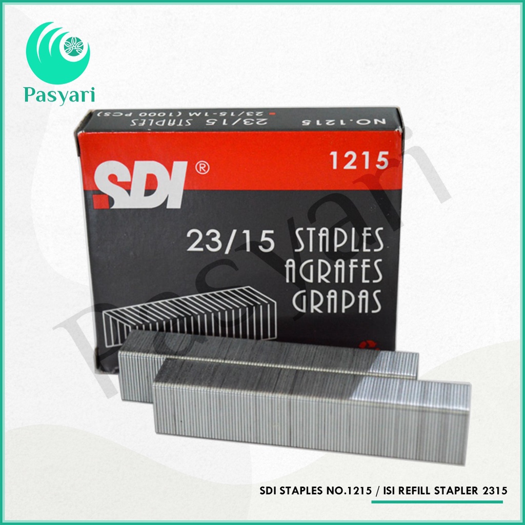 

Sdi Staples No.1215 / Isi Refill Stapler 1215