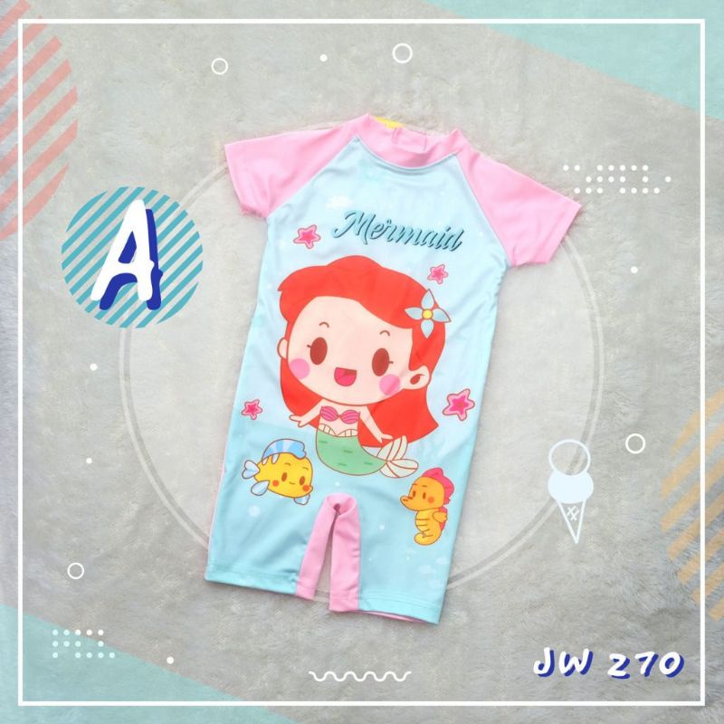 baju renang Jw 270 A mermaid