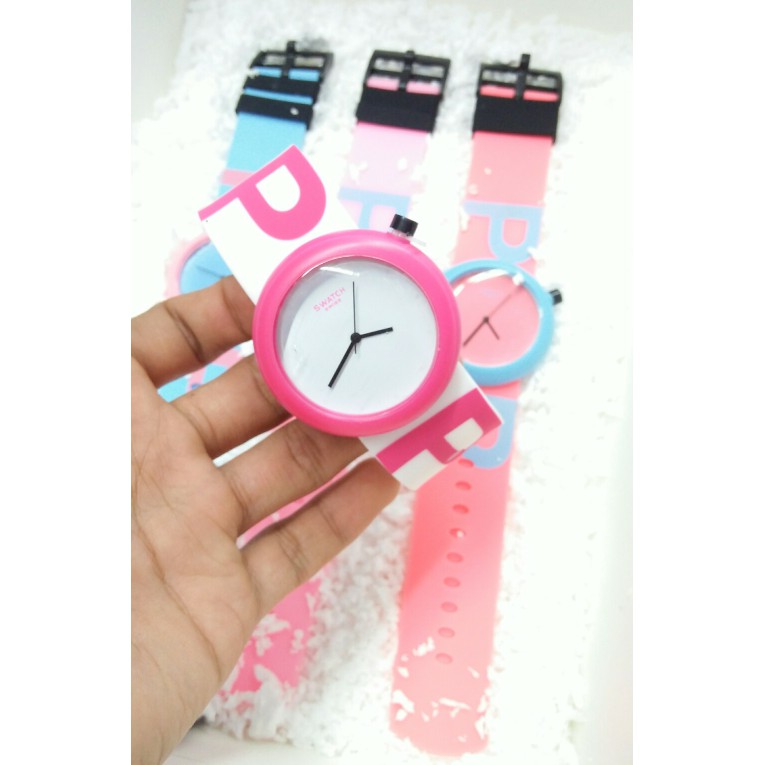 JAM TANGAN SWATCH POP - Putih