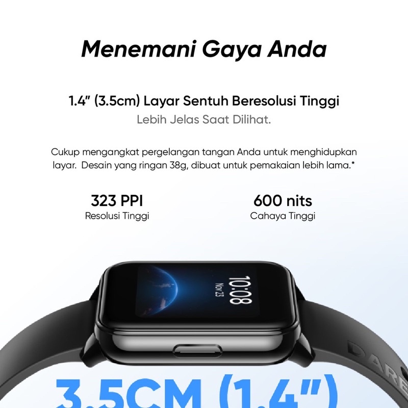 Realme Watch 2 [1.4&quot; Large Display, 12 Day Battery Life, 90 Sport Modes]