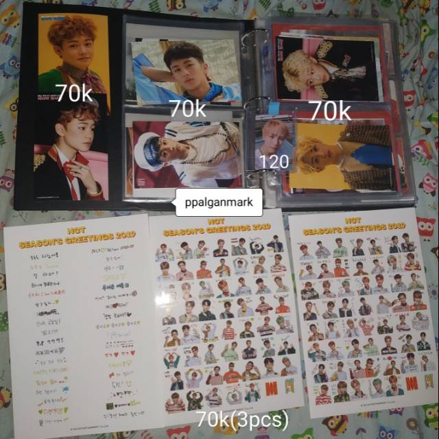 PHOTOSET MFAL THE FIRST WE YOUNG CHENLE MARK PC RENJUN WE GO UP WGU SG19 STICKER SET