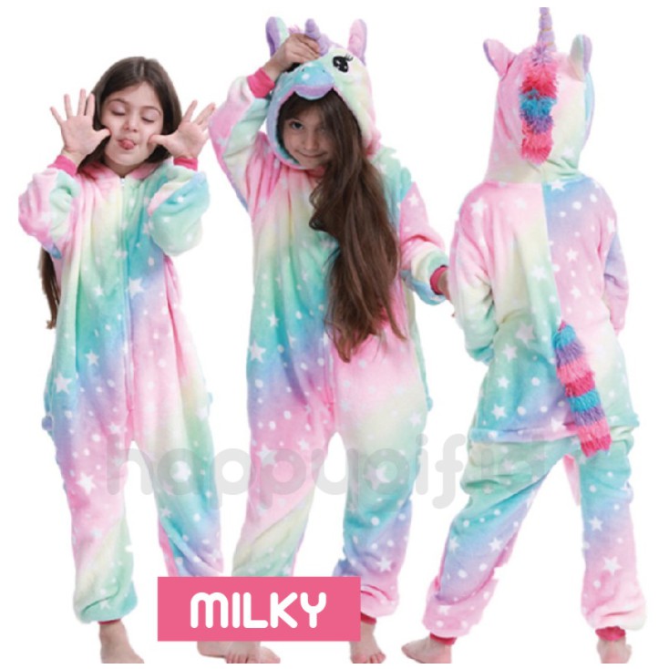 BAJU KOSTUM ONESIE KIGURUMI PIYAMA ANAK KID UNICORN 1