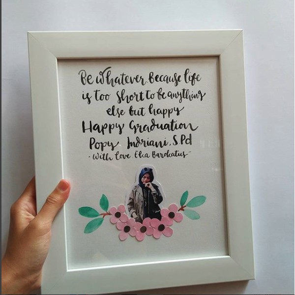 

ORIGINAL HANDLETTERING & WATERCOLOUR (8R)