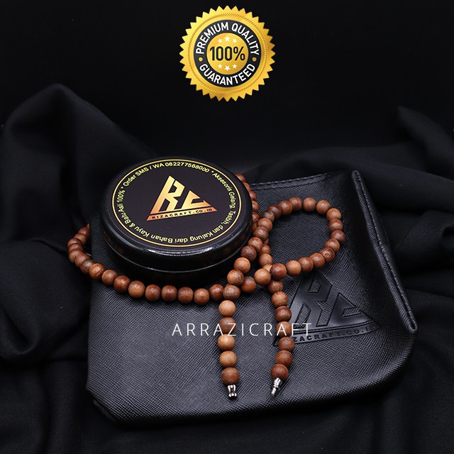 Kalung Kayu Stigi Laut Asli untuk Pria Wanita Kualitas Terbaik