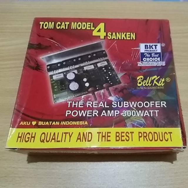 KIT POWER SUBWOOFER TOM CAT 4 TR SANKEN