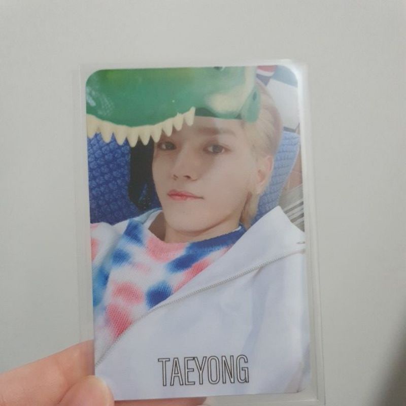 pc photocard taeyong nct 127 loveholic c ver lovhol bubusaurus