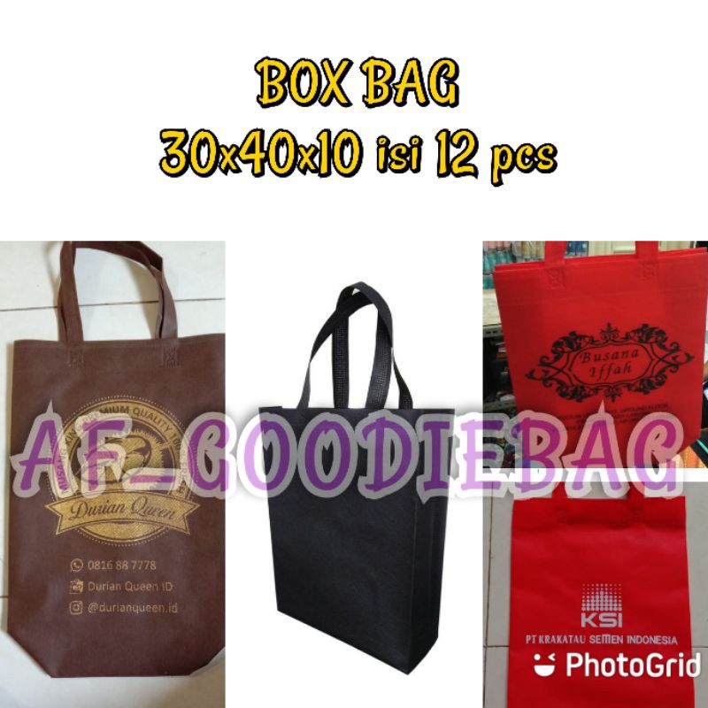 

TAS SPUNBOND BOX 30X40X10 HARGA PER 12 PCS