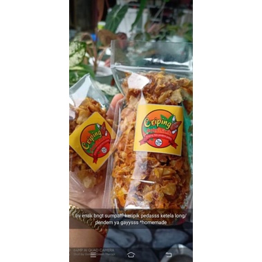 

Ceriping ketela rasa pedas manis kemasan 200gr