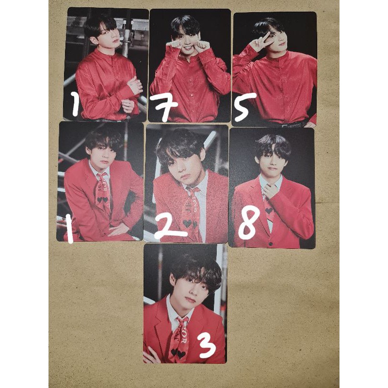 [READY STOCK] BTS MAP OF THE SOUL MOTS ONE MINI PC PHOTOCARD MAKNAE LINE