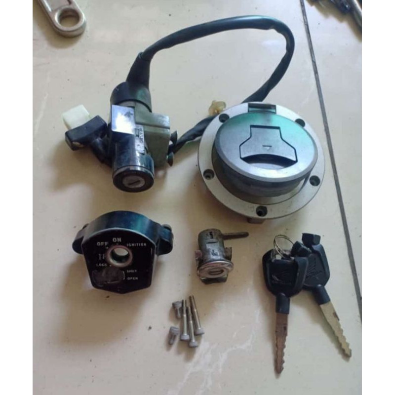 key set kunci kontak 2nd ori cbr150 facelift new cbr led