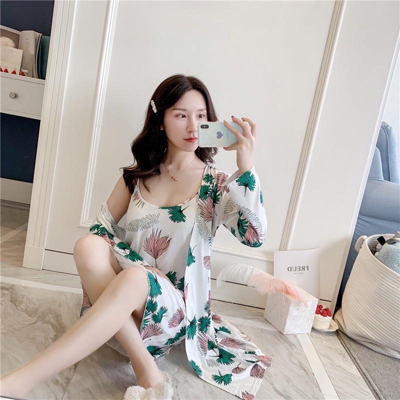 JC- Set Daster Kimono 2in1 Import / Daster Kimono Premium Wanita Import / Kimono Set Wanita Korea Murah