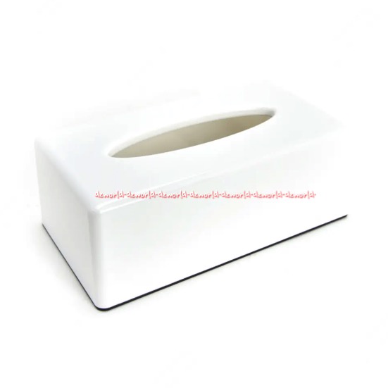 Krisbow Facial Tissue Dispenser Kotak Tisu Tissue Box Warna Putih Krihome Kris Kotak Tisu Bahan Akrelik