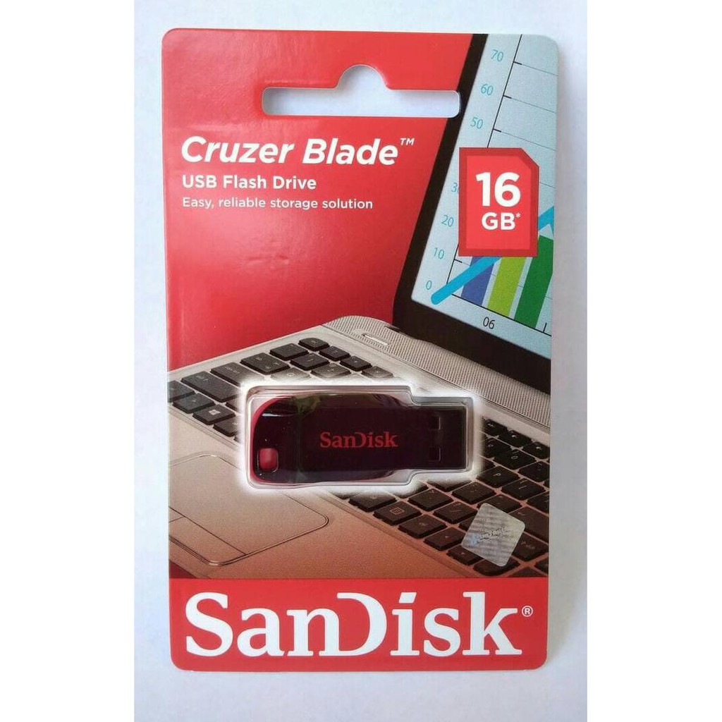 FLASHDISK SANDISK 16GB CRUZER BLADE original | Shopee