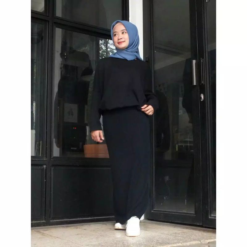 ROK RAJUT SPAN / ROK RAJUT PREMIUM / ROK PANJANG / MAXI SKIRT