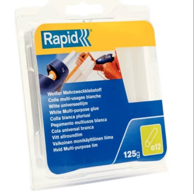 

RAPID | Stick Lem D12 x 94mm 125gram | Multi Purpose Clear Color