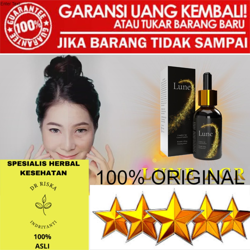 100% ASLI Serum Lune atau Lune ACR Bikin Wajah lebih Muda Anti Aging