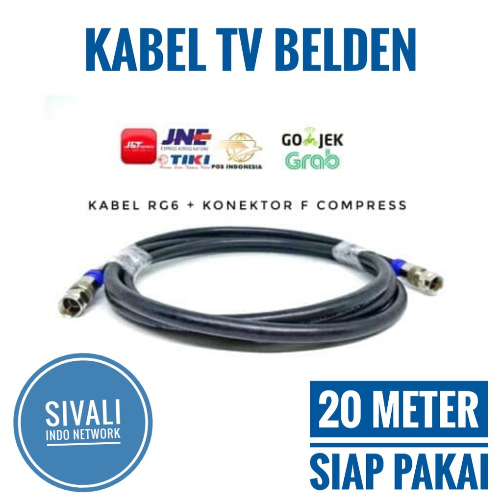 KABEL TV BELDEN F COMPRESS 20 METER