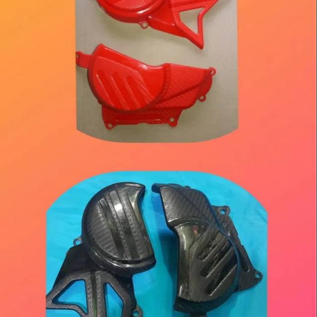 Cover mesin crf 150L cover blok mesin crf 150 tutup blok mesin pelindung blok mesin crf 150 terlaris
