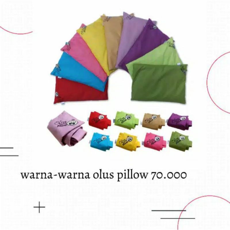 Olus Pillow Bantal Kesehatan Bayi / anti peyang