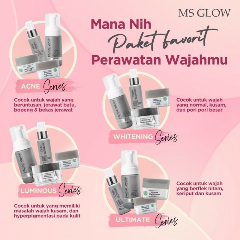 Krim malam MS Glow