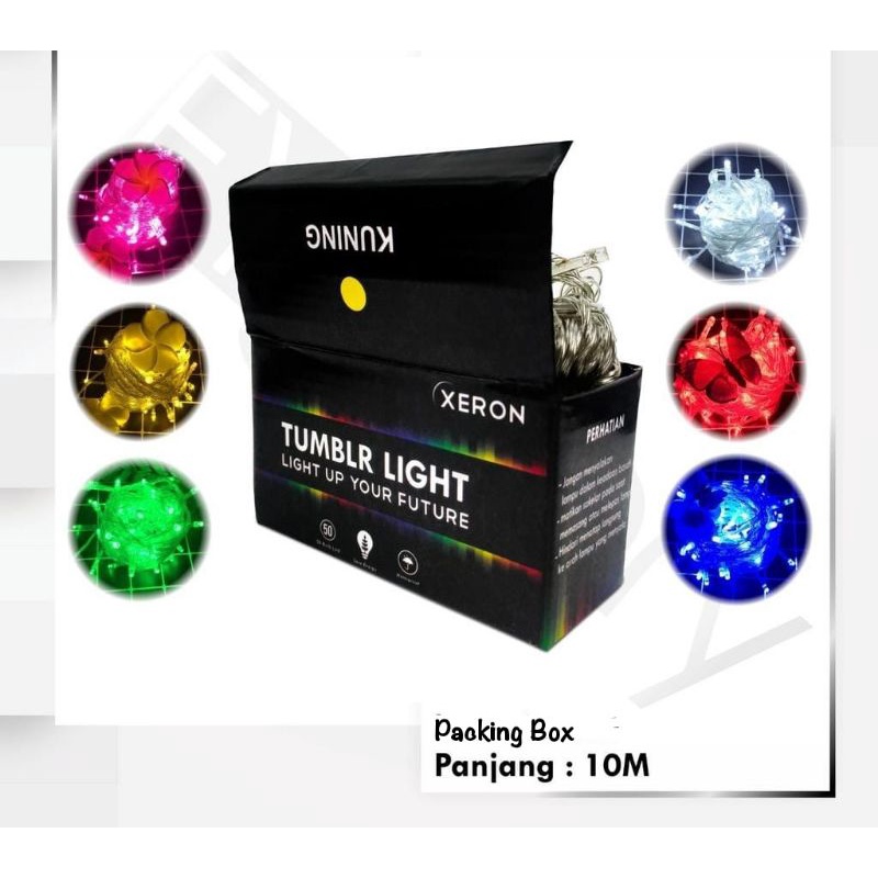 Medan Termurah Packaging box 10 Meter Lampu LED hias Lampu dekorasi Tumblr Tumbler Tumlr