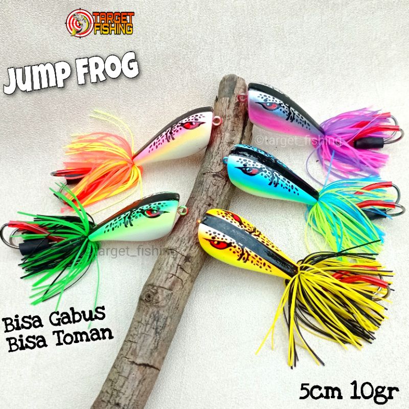 Jump Frog 5cm - Umpan Casting Gabus dan Toman JF 10gram