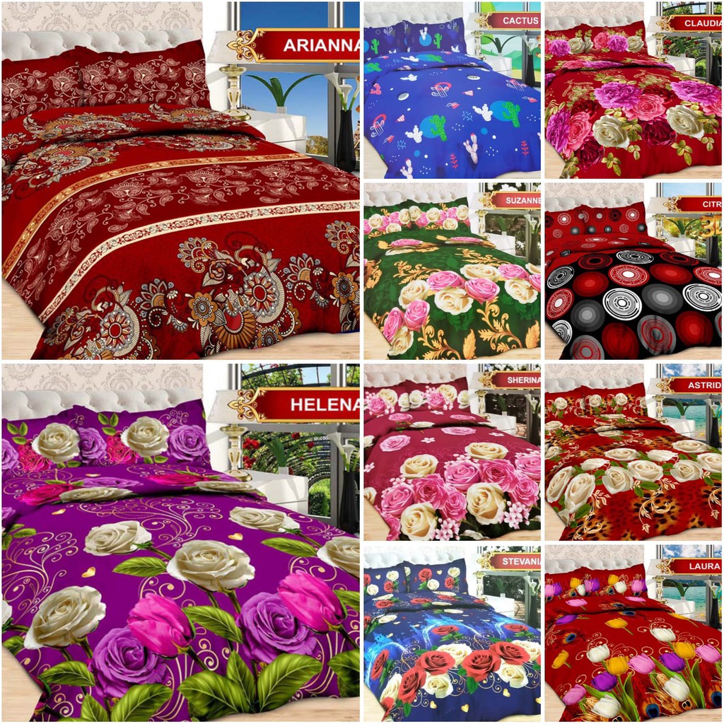Termurah Sprei / Seprai Bonita 3d Disperse Motif2 Kembang JEx6mKsV7ZNWqM