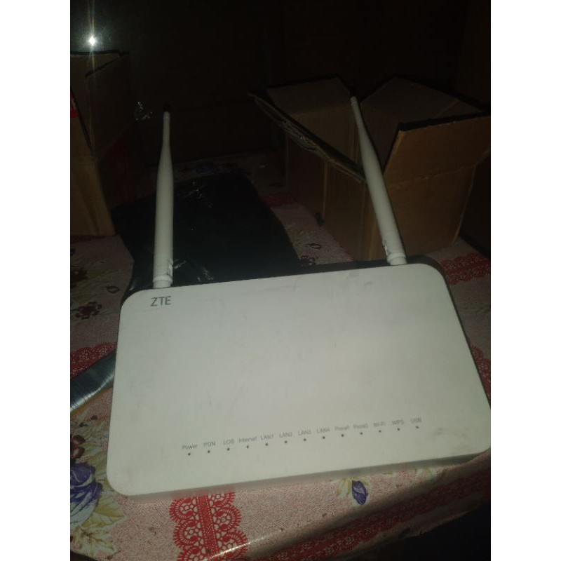 ont zte f609 v3
