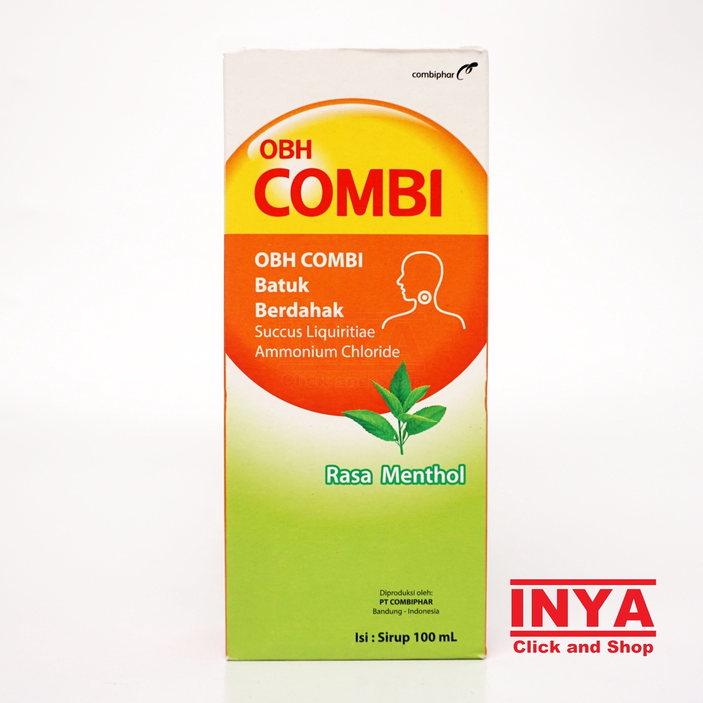 OBH COMBI BATUK BERDAHAK RASA MENTHOL 100ml - Obat Batuk