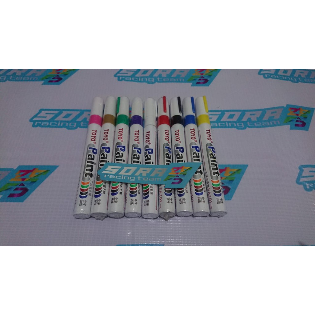 

Spidol Ban Toyo aneka warna