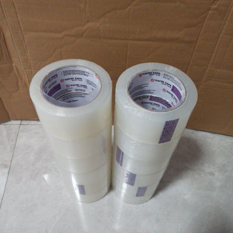 

Lakban Nachi 100 Yard Bening / Coklat