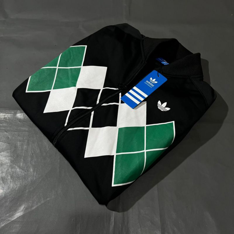 TRACKTOP ADIDAS ARGYLE HIGH QUALITY CASUAL HYPE FASHION PRIA