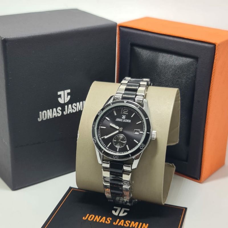 Jam Tangan Jonas Jasmin Chronograph Kasual Fashion Bisa COD